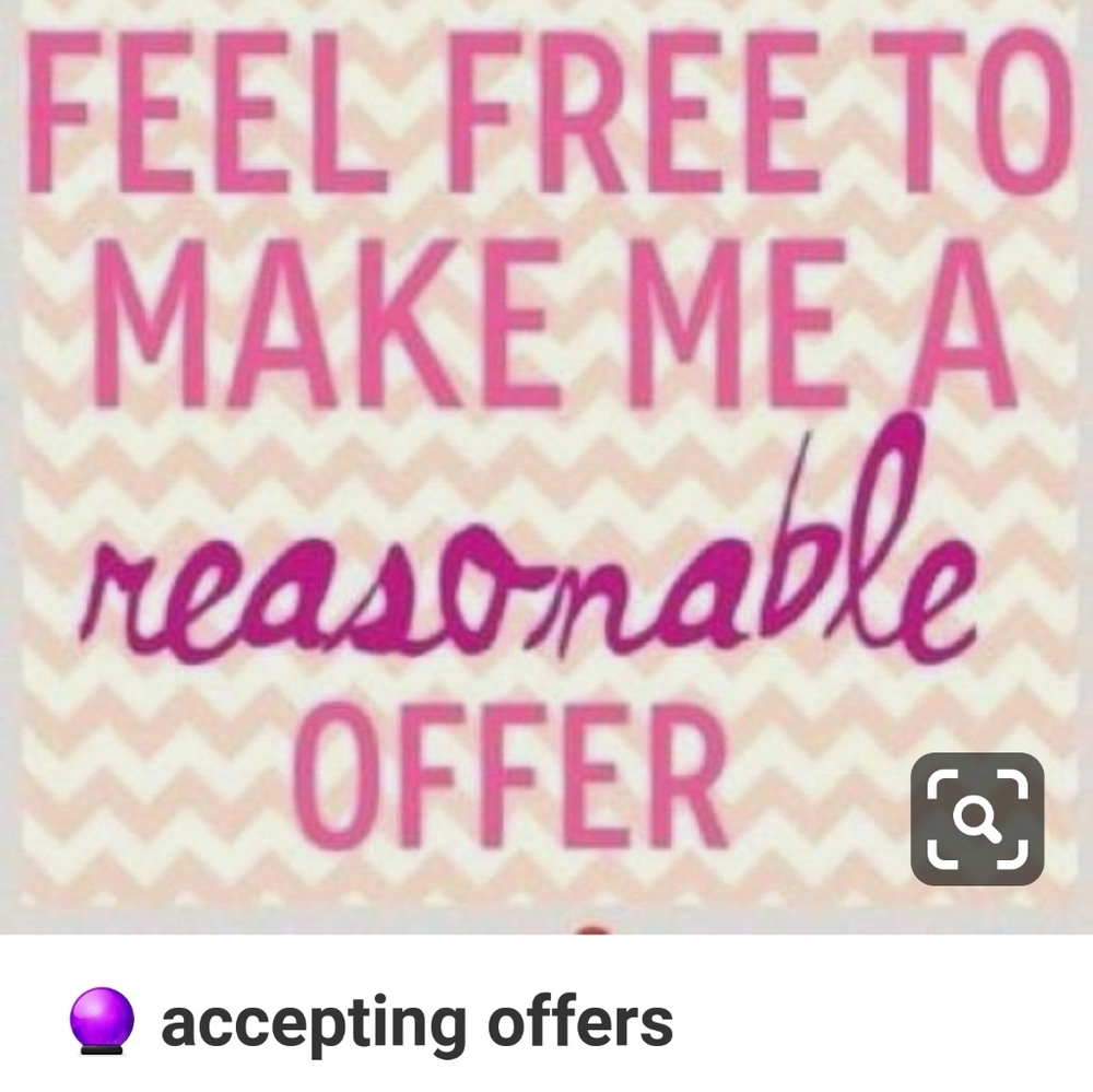 Reasonable offer